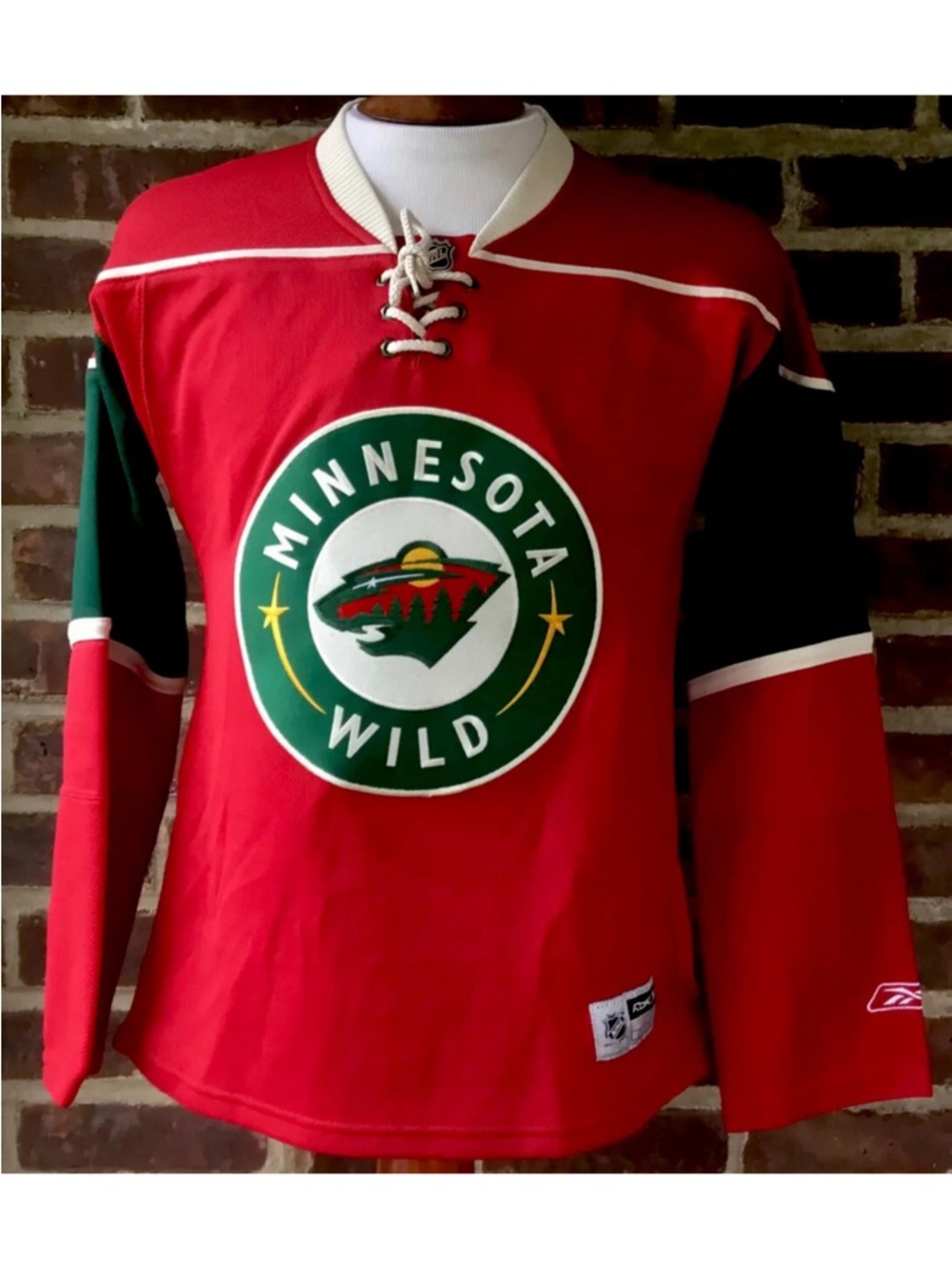 Reebok Minnesota Wild Stitched Youth Jersey Size Large